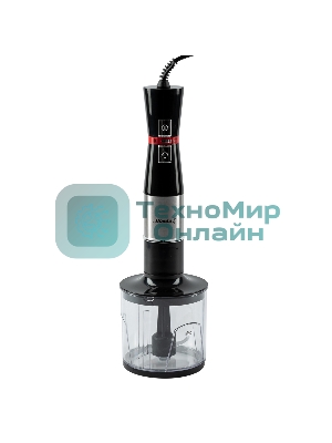 Блендер погружной Atlanta ATH-3178 черный, 600 Вт, плавная регулировка