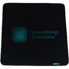 Коврик для мышки Raskat черный S (350x300, резина/ткань, прошитый край)