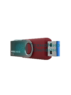 Флешка USB More Choice MF16-4 Red (4610196407574), 16Gb, USB 2.0, R/W 15/6, красный