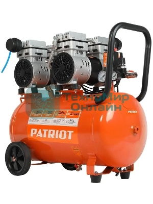 Компрессор поршневой Patriot WO 50-300 безмасляный 300л/мин 50л 2000Вт оранжевый