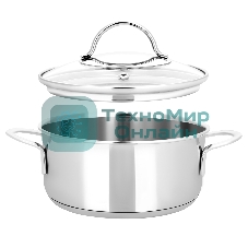 Кастрюля нерж Pretty 1,0л ТМ Appetite