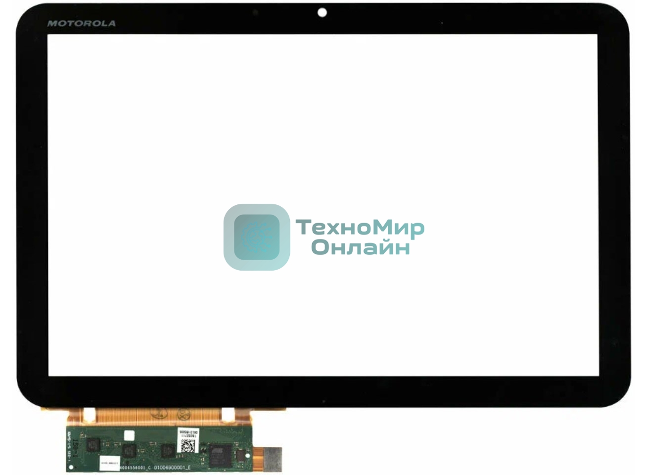 Сенсорное стекло (тачскрин) для Motorola Xoom MZ600 MZ604 MZ606, черное