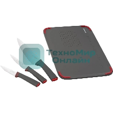 Набор из 3 ножей и разделочной доски Rondell RD-1491 Strike