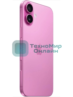 Смартфон Apple iPhone 16, 8/128Gb, розовый