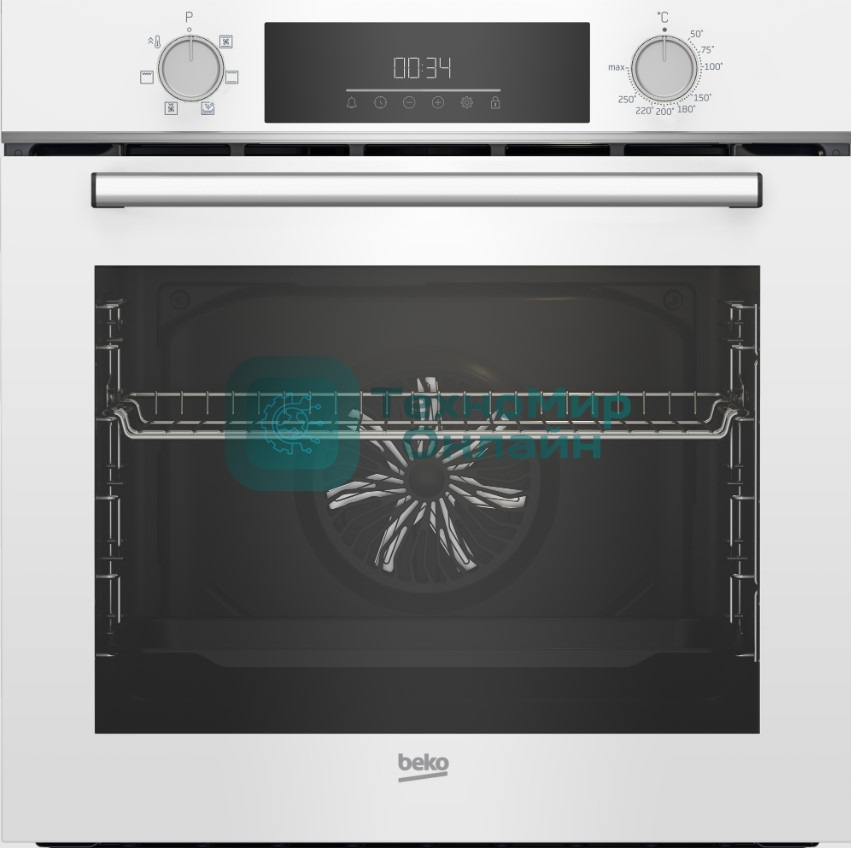 Встраиваемый духовой шкаф Beko BIOC1431KWNC белый