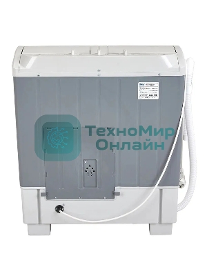 Стиральная машина Фея СМП 40 Н Серый, светло-серый, загрузка вертикальная 4 кг, 1320 об/мин, класс В