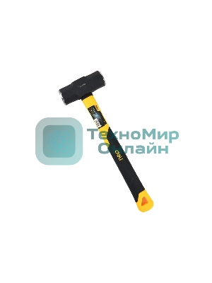 Кувалда Deli DL447003 1,36кг, рукоятка из высокопрочного стекловолокна