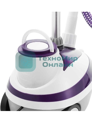 Отпариватель Kitfort KT-941 фиолетовый/белый, 1580 Вт, 38 г/мин, 1200 мл