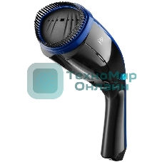 Отпариватель Kitfort КТ-987 черный/синий, 1200 Вт, 12 г/мин, 100 мл