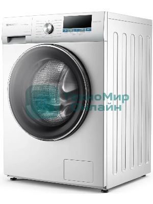 Стиральная машина Sharp ES-FSI1012DLZ-W белый, загрузка фронтальная 10 кг, 1200 об/мин, класс A+++