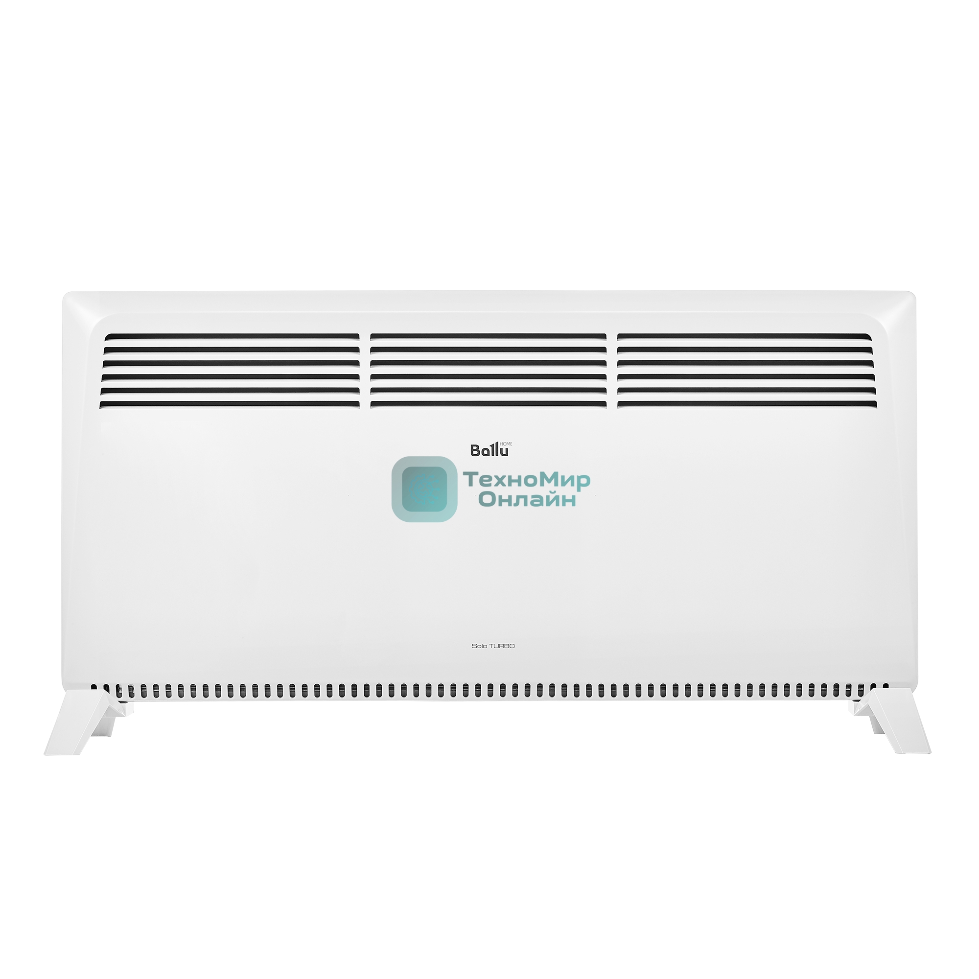 Конвектор электрический Ballu Solo Turbo BEC/SMT-2500 белый, 2500 Вт, 30 м2, термостат