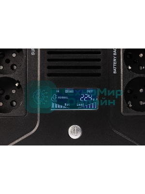 Источник бесперебойного питания SMARTWATT UPS SAFE PRO LCD 600 Line-interactive 600VA/360W Brick (Euro x8, USB, RJ11/RJ45 protection, LCD, 275x210x9