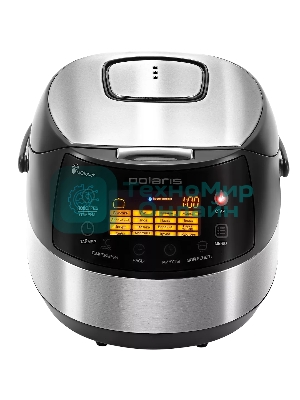 Мультиварка Polaris PMC 0517 AD черный, 5л, 860Вт, 16 программ, электронное управление