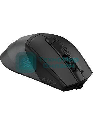 Мышь беспроводная A4Tech Fstyler FG45CS Air2 серый, 2000 dpi, радиоканал, USB, кнопки - 7