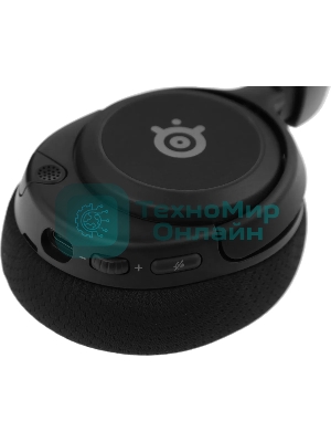 Гарнитура SteelSeries Arctis Nova 3 чёрный, проводная, USB, подсветка