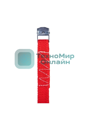 Ремень Rexant для крепления груза, с фиксатором, 6м красный