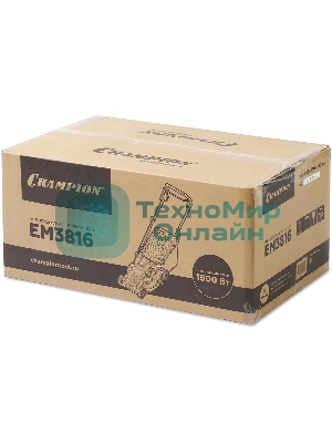 Газонокосилка ручная Champion EM3816 1.6Вт