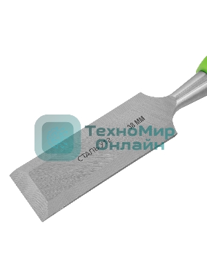 Долото-стамеска Сибртех, 38 мм, двухкомпонентная рукоятка