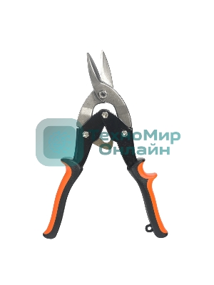 Ножницы по металлу PATRIOT ASP-250R, правый рез, CRV, двухкомпонентные рукоятки, 250мм