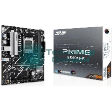 Материнская плата Asus PRIME B840M-K Socket AM5 AMD B840 2xDDR5 mATX AC`97 8ch(7.1) 2.5Gg RAID+HDMI