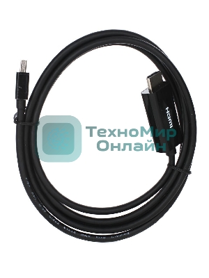 Кабель-переходник Mini DisplayPort M => HDMI M 1.8m Telecom (TA695-1.8m)
