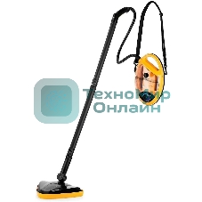 Пароочиститель ручной Kitfort КТ-9158-1 1300Вт желтый/черный
