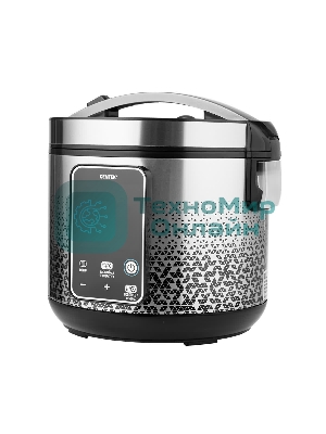 Мультиварка Centek CT-1499 черный/сталь, 900 Вт, 5.0 л, 25 программ, мультиповар, антиприг. покрытие