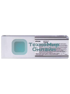 Картридж струйный Epson T5918 (C13T591800) черный матовый (700 мл.) для Stylus 11880