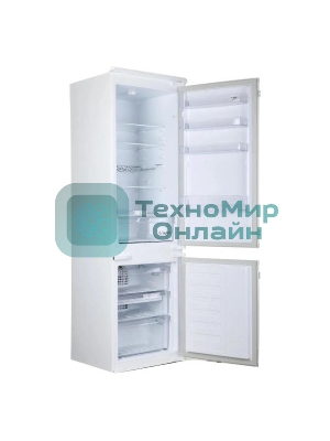 Встраиваемый холодильник Beko BCHA2752S белый (двухкамерный)