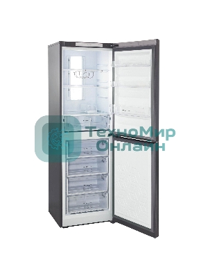 Холодильник Бирюса Б-W940NF графит двухкамерный 210/130л морозилка снизу, No Frost