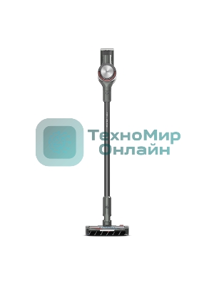 Пылесос вертикальный BQ VCA1005W Aqua Pro PREMIUM серый, питание от аккумулятора, 220 Вт, уборка сухая/влажная, пылесборник 0.5 л