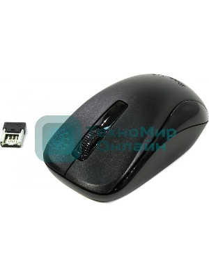 Мышь беспроводная Genius NX-7005 черный, 1200 dpi, радиоканал, USB, кнопки - 3
