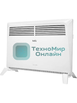 Конвектор электрический Ballu Solo Turbo BEC/SMT-2000 белый, 2000 Вт, 25 м2, термостат