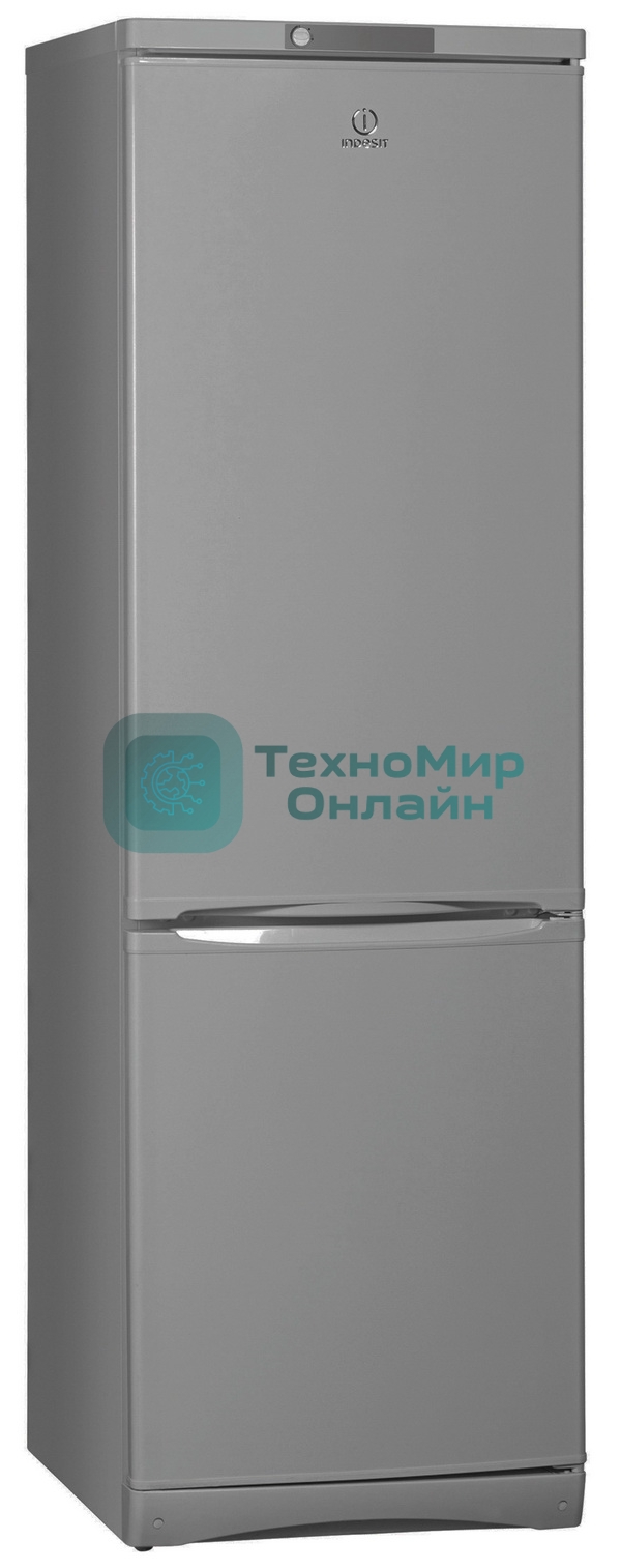 Холодильник Indesit ES 18 GA серебристый двухкамерный 233/85л морозилка снизу