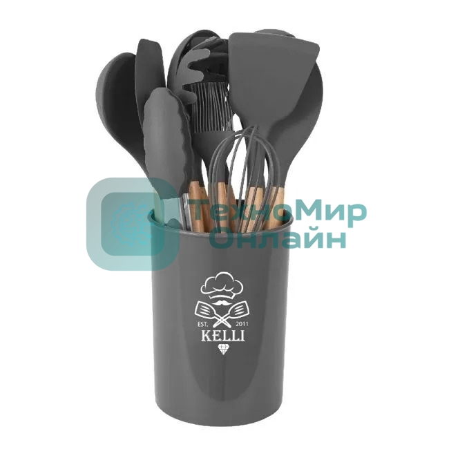 Кухонный набор Kelli KL-01120 серый