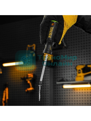 Отвертка Denzel PZ2x100 мм, S2, 3к рукоятка