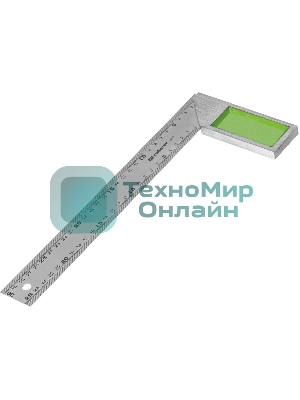 Угольник Сибртех, 300 мм, металлический