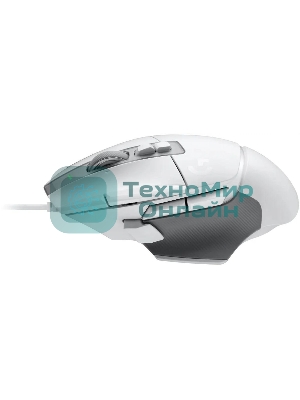 Мышь проводная Logitech G502 X белый, 25600 dpi, USB, кнопки - 13