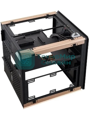 Компьютерный корпус Azza Regis черный без БП ATX 4x120мм 2xUSB 3.0 audio bott PSU