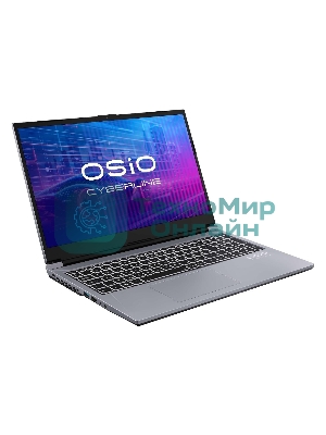 Ноутбук OSIO CyberLine C150i-003/ i5-12600H /NVidia RTX 4060/16/512/NoOS/(Ghz)/Gb/Ext: + не МПТ