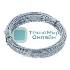 Трос стальной СТРОЙМЕТИЗ 4150060 в оплетке ПВХ М3/4мм (уп. 20 м) подвес