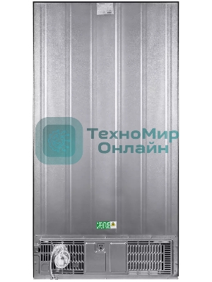 Холодильник Maunfeld MFF177NFB Slim Inverter черный двухкамерный 352/198л морозилка слева, No Frost, Side by Side