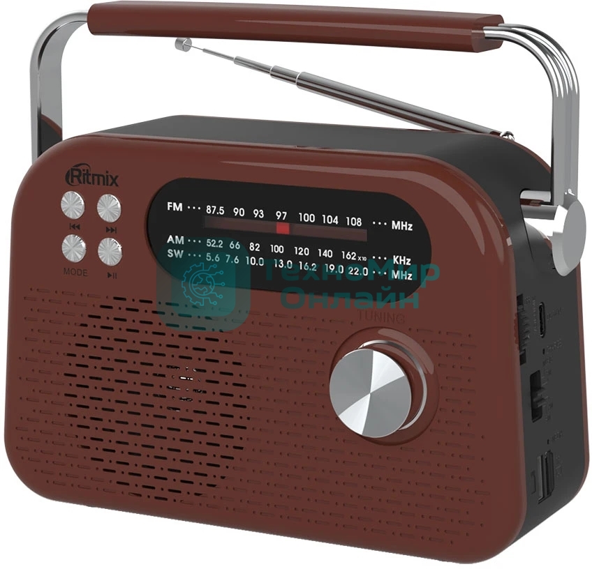Радиоприемник Ritmix RPR-045 CHOCOLATE