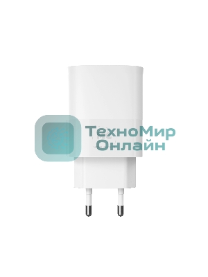 Сетевое зарядное устройство MORE CHOICE NC81i СЗУ 1USB+1Type-C 3.0A PD 20W+ QC3.0, белый