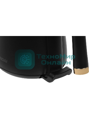 Чайник электрический Hyundai HYK-S5500 0.7 л, 1000 Вт, черный