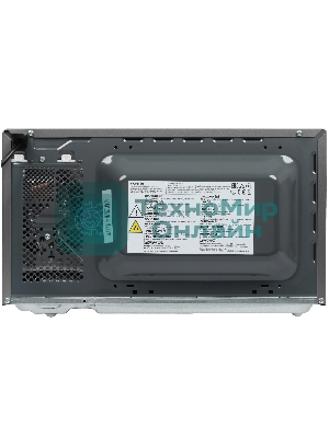 Микроволновая печь Gorenje MO20E1T4 серый/черный, 20 л, 700 Вт, переключатели - поворотный механизм