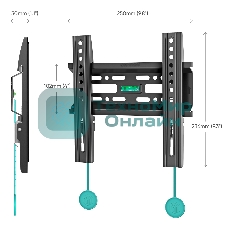 Кронштейн ONKRON FM1 для телевизора 17