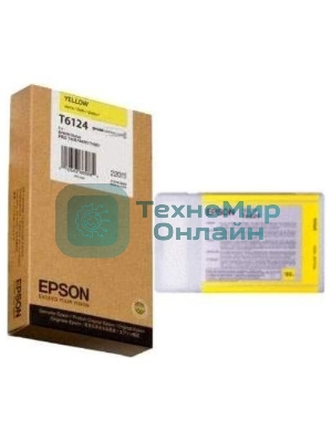Картридж струйный Epson C13T612400 желтый (220 мл) для Stylus 7400, 7450, 9400, 9450