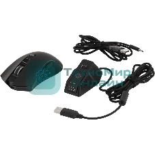 Мышь беспроводная GMNG GG-MS400WO черный, 10000 dpi, радиоканал, USB, кнопки - 7