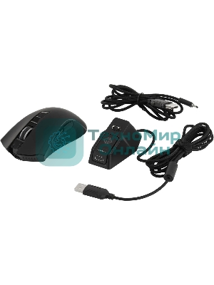 Мышь беспроводная GMNG GG-MS400WO черный, 10000 dpi, радиоканал, USB, кнопки - 7